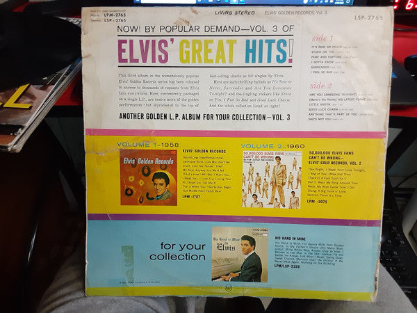 Elvis' Golden Records, Volume 3