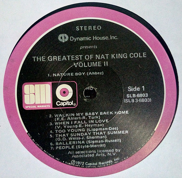 The Greatest Of Nat King Cole