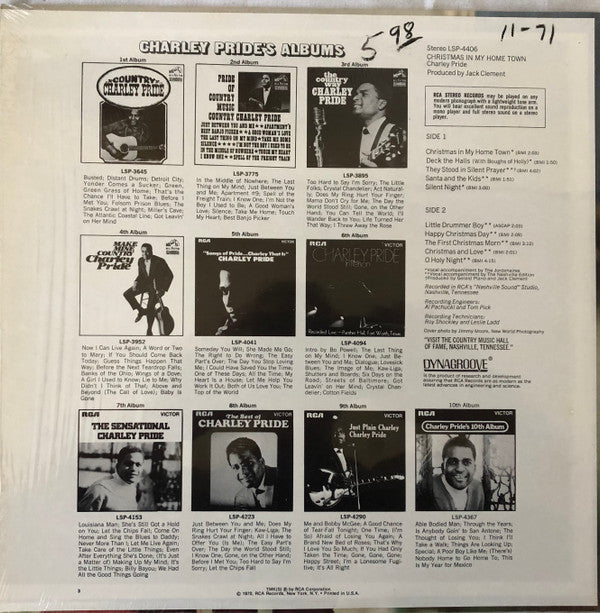 Charley Pride - Christmas In My Home Town