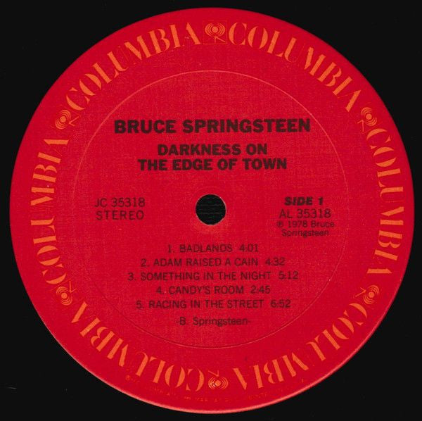 Bruce Springsteen - Darkness On The Edge Of Town