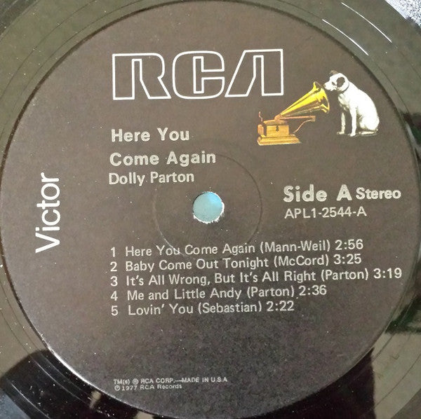 Dolly Parton - Here You Come Again