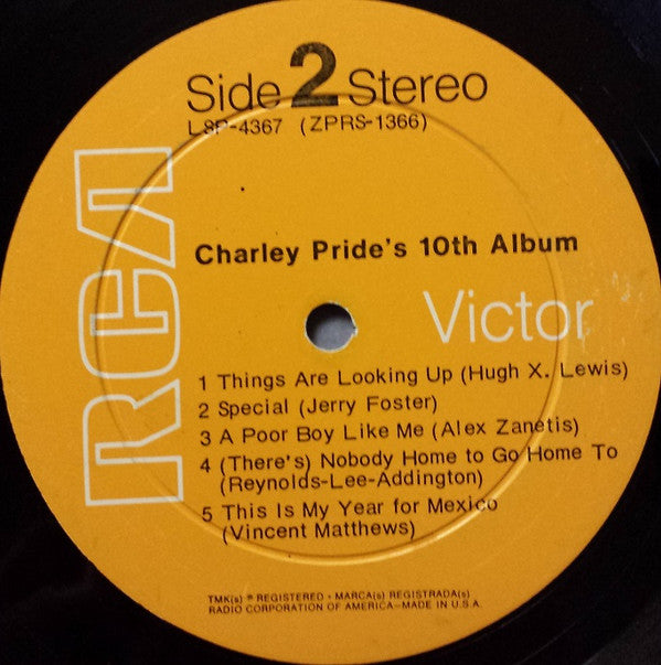 Charley Pride's 10th Album