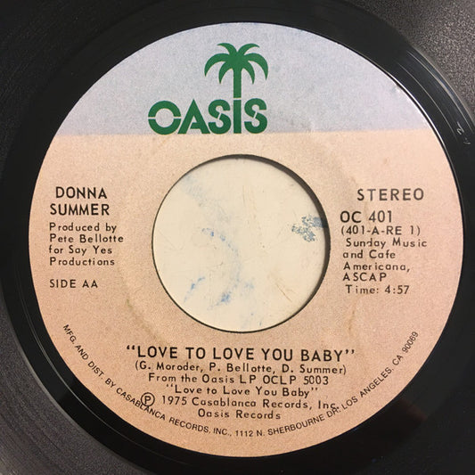 Donna Summer - Love To Love You Baby