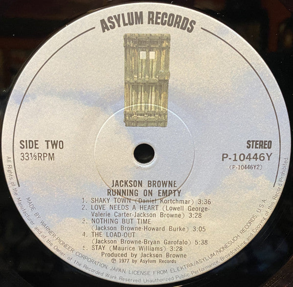 Jackson Browne - Running On Empty
