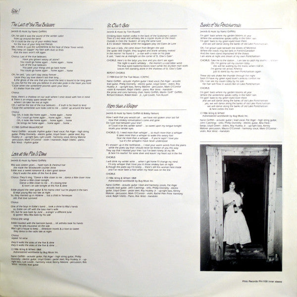 Nanci Griffith - Last Of The True Believers