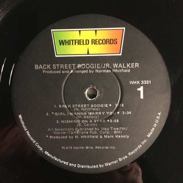 Junior Walker - Back Street Boogie