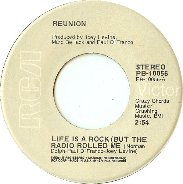 Life Is A Rock (But The Radio Rolled Me)