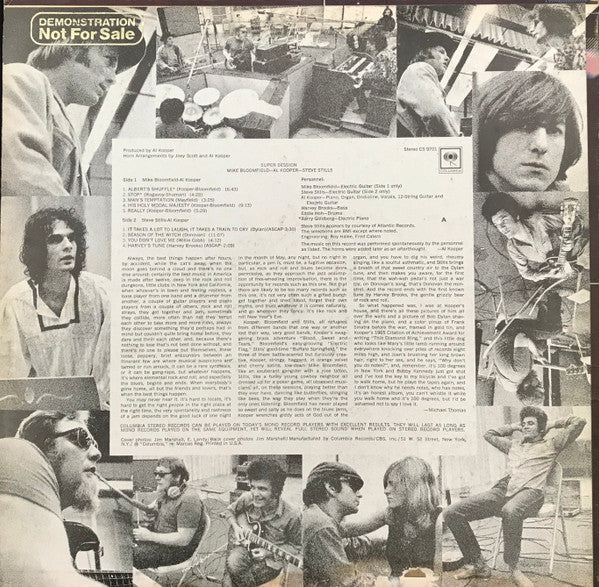 Mike Bloomfield / Al Kooper / Stephen Stills - Super Session
