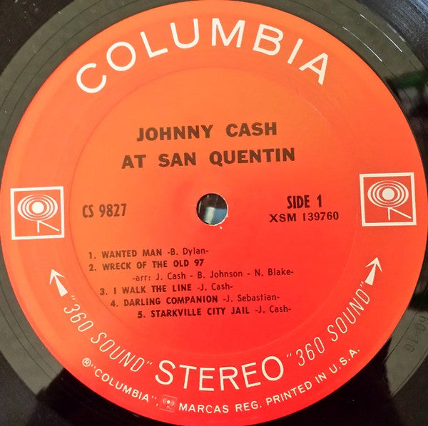 Johnny Cash At San Quentin