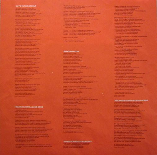 Harry Chapin - Verities & Balderdash