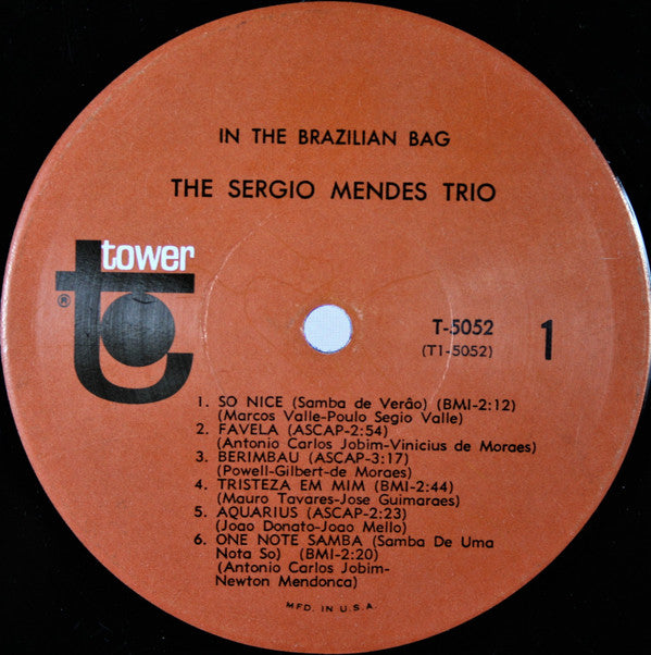 Sérgio Mendes Trio, The - In The Brazilian Bag