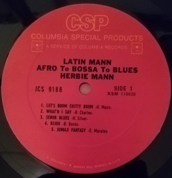 Latin Mann / Afro To Bossa To Blues