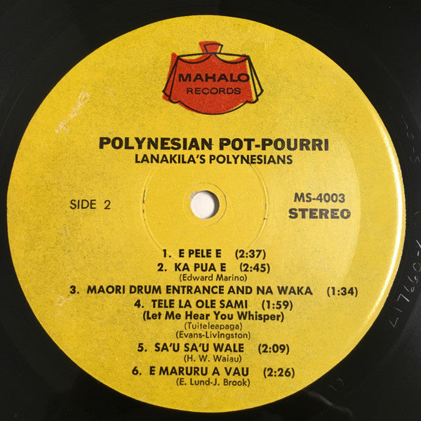 Lanakila's Polynesians - Polynesian Pot-Pourri