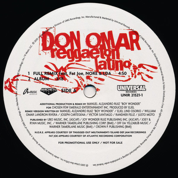 Don Omar - Reggaeton Latino