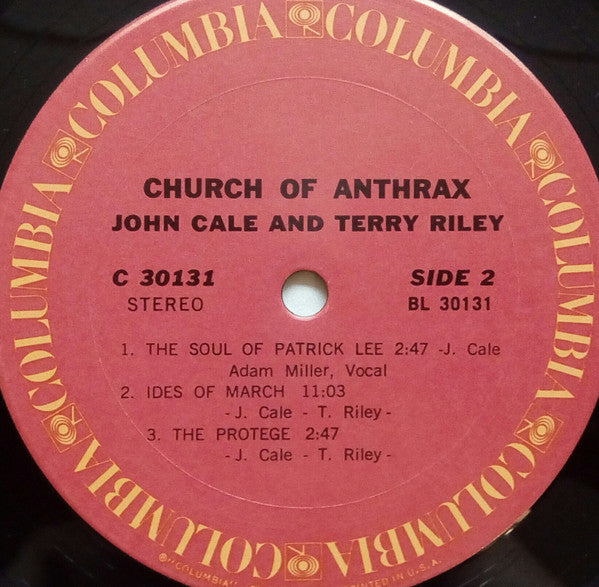 John Cale & Terry Riley - Church Of Anthrax