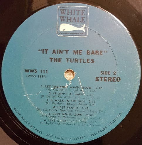 Turtles, The - It Ain't Me Babe