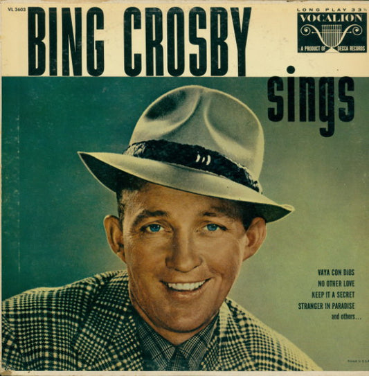 Bing Crosby Sings