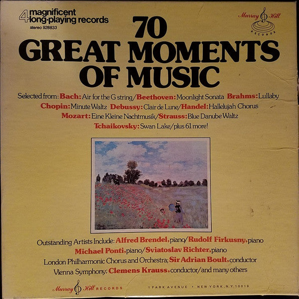 70 Great Moments Of Music