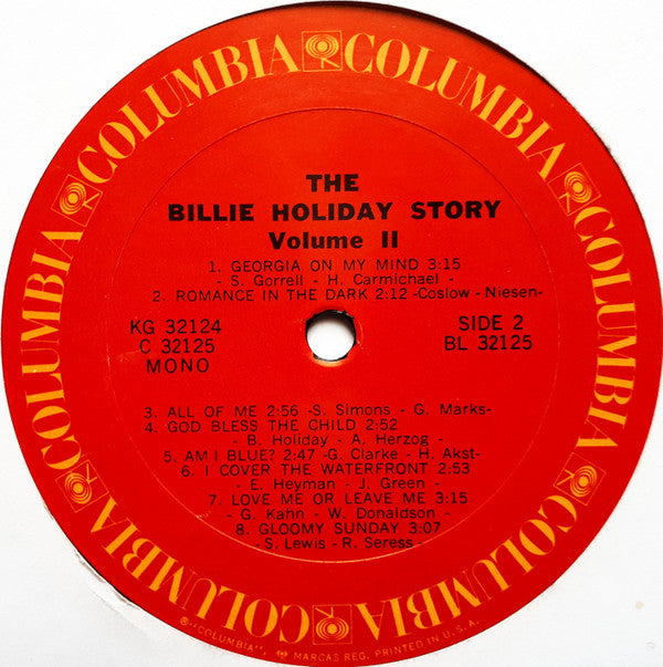 The Billie Holiday Story Volume II