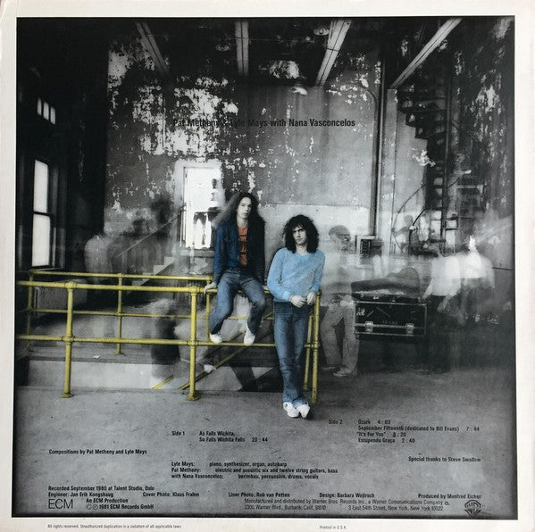 Pat Metheny & Lyle Mays - As Falls Wichita, So Falls Wichita Falls
