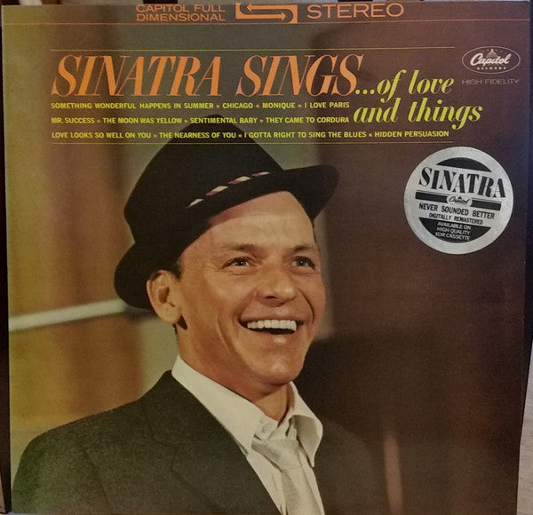 Sinatra Sings...Of Love And Things