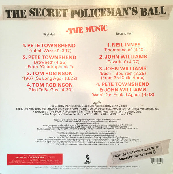 The Secret Policeman's Ball - The Music