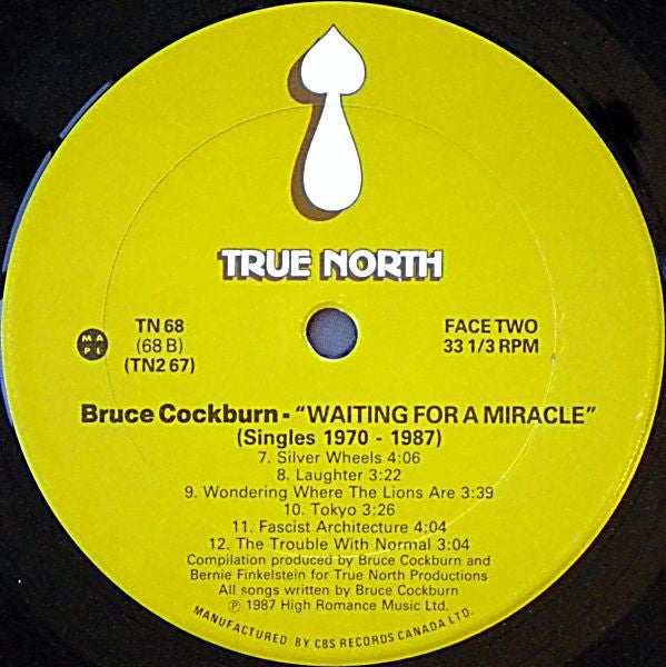 Waiting For A Miracle, Singles 1970-1987