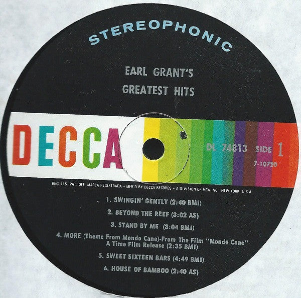 Earl Grant's Greatest Hits