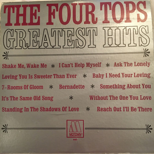 Four Tops Greatest Hits
