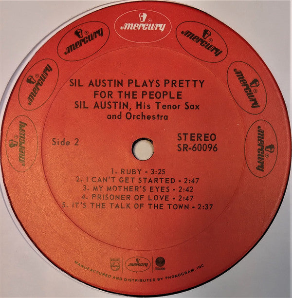 Sil Austin Plays Pretty For The People