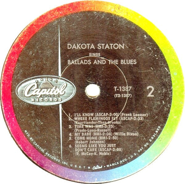 Dakota Staton - Sings Ballads And The Blues