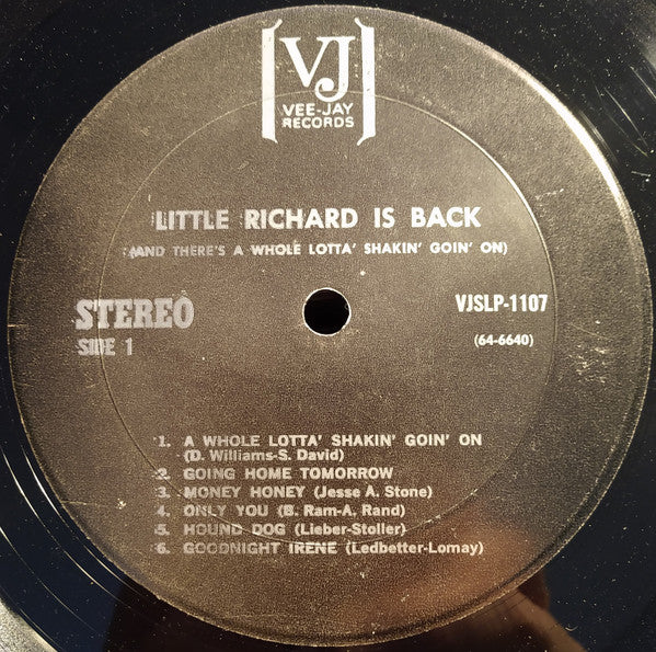 Little Richard Is Back