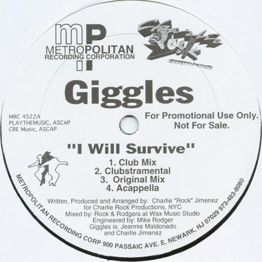 Giggles - I Will Survive