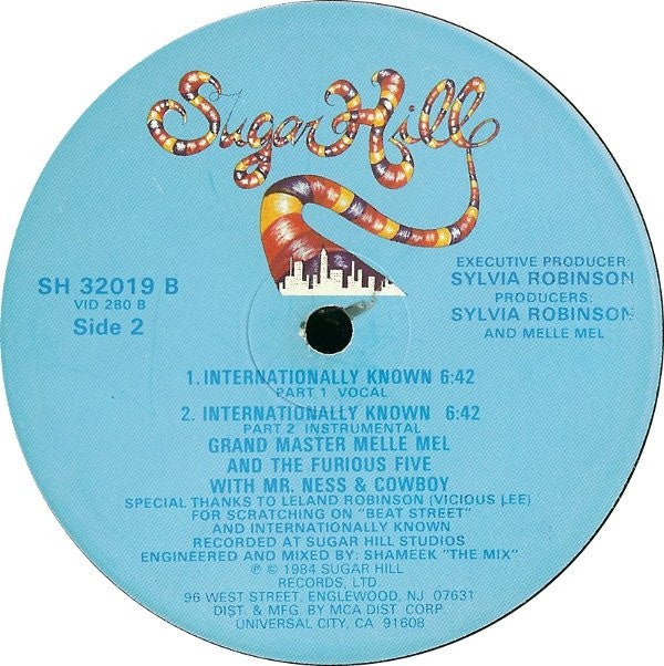 Grandmaster Melle Mel & The Furious Five - Beat Street / Internationally Known