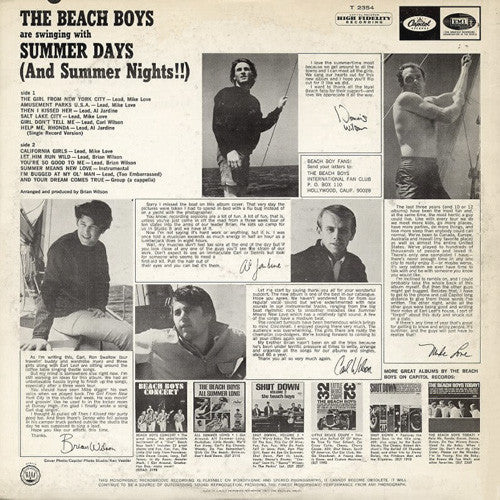 Beach Boys, The - Summer Days (And Summer Nights!!)