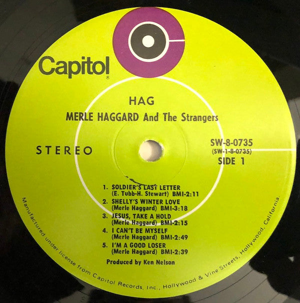 Merle Haggard And Strangers , The - Hag