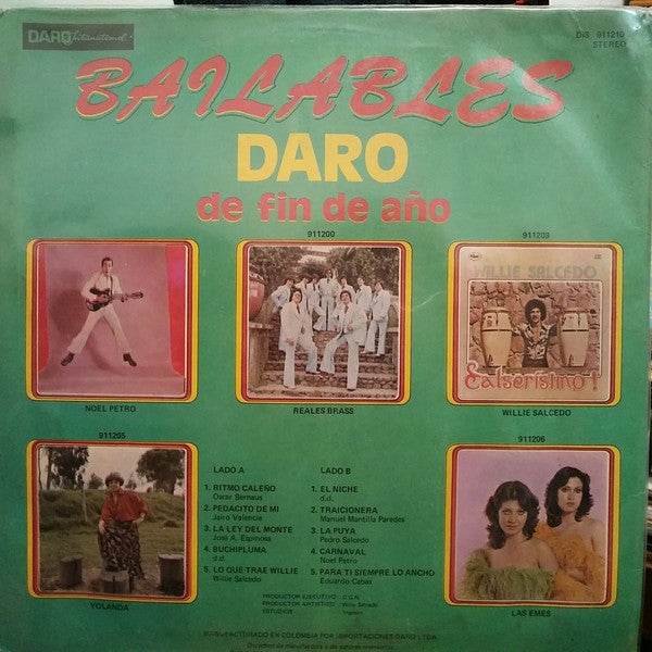 Various - Bailables De Fin De Año Daro
