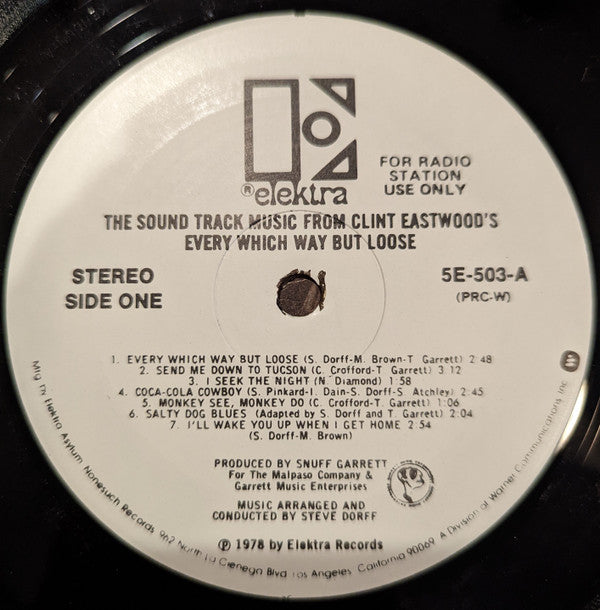 Various - The Soundtrack Music From Clint Eastwood's Every Which Way But Loose