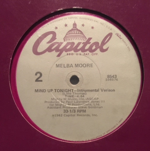 Melba Moore - Mind Up Tonight