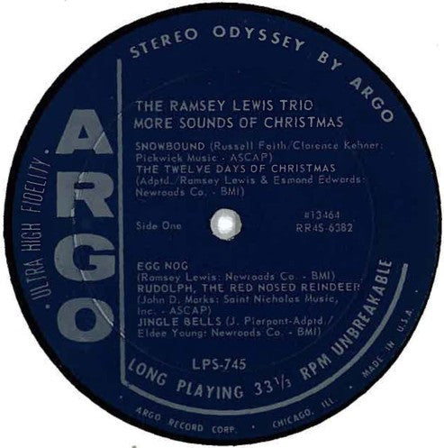Ramsey Lewis Trio, The - More Sounds Of Christmas