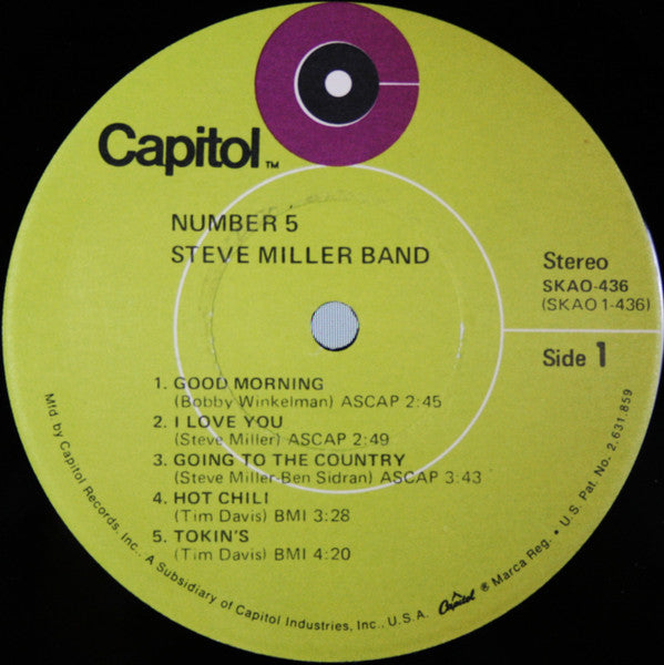 Steve Miller Band - Number 5