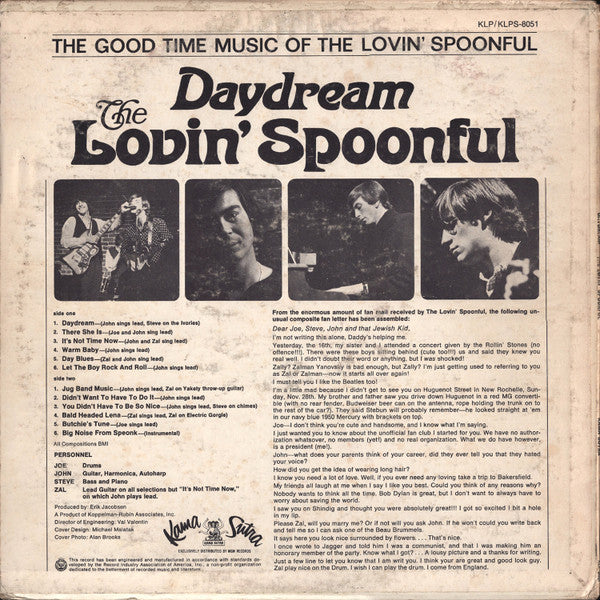 Lovin' Spoonful, The - Daydream