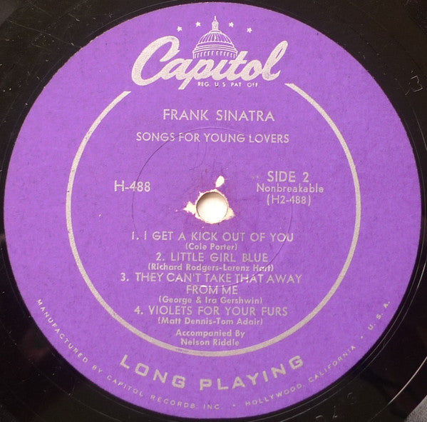 Frank Sinatra - Songs For Young Lovers