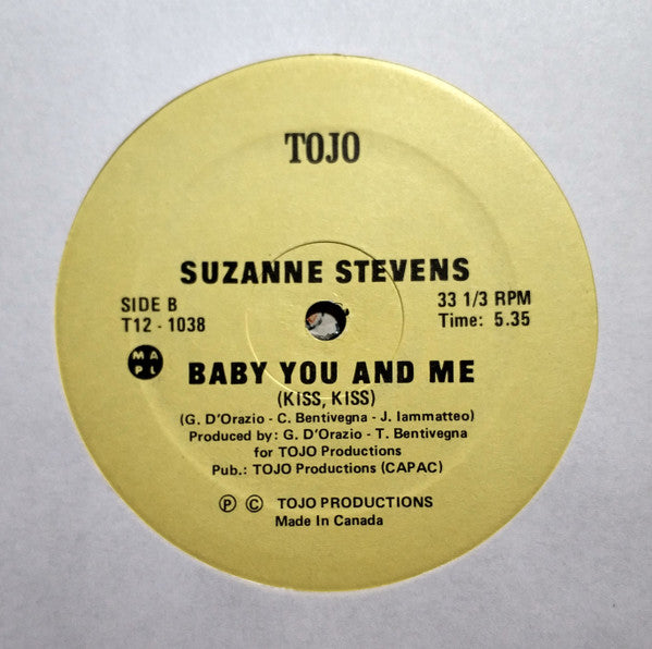 Susan Stevens - Baby You And Me (Kiss, Kiss)