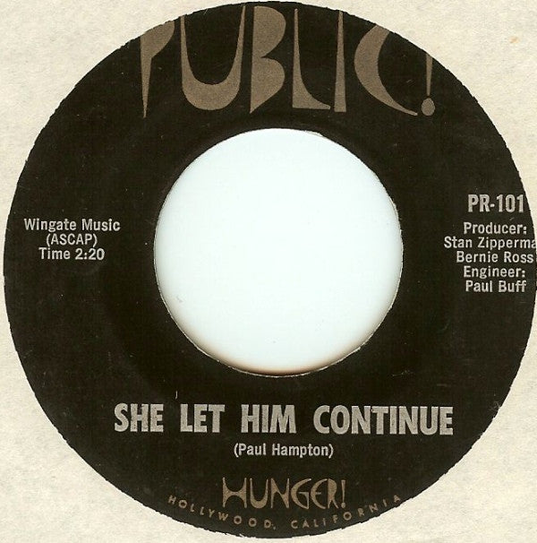 Hunger - She Let Him Continue