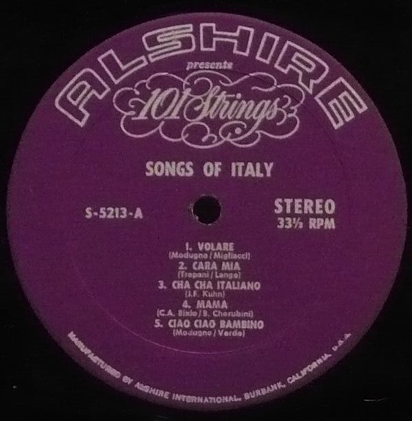 Songs Of Italy