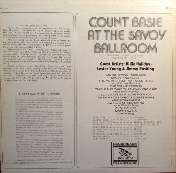 At The Savoy Ballroom