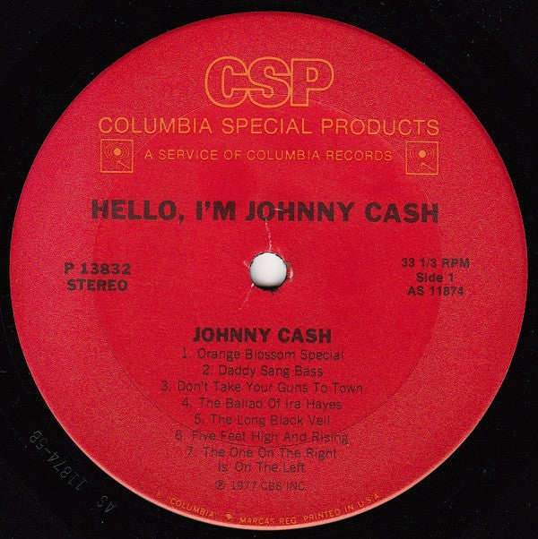 Hello, I'm Johnny Cash