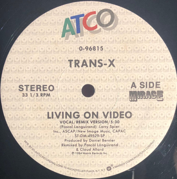 Trans-X - Living On Video (Vocal / Remix Version)