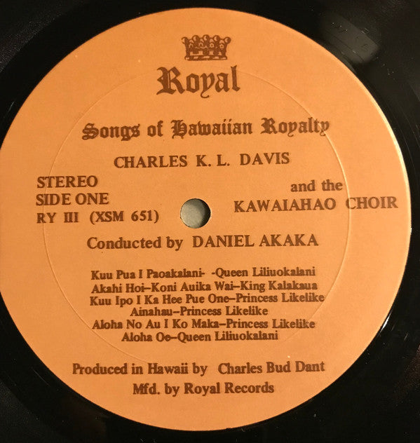 Songs Of Hawaiian Royalty